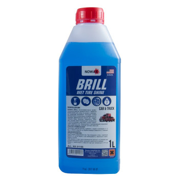 Полироль для шин Nowax Brill Wet Tire Shine, 1л