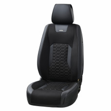 Комплект, 3D чехлы для передних сидений BELTEX Montana, black 2шт