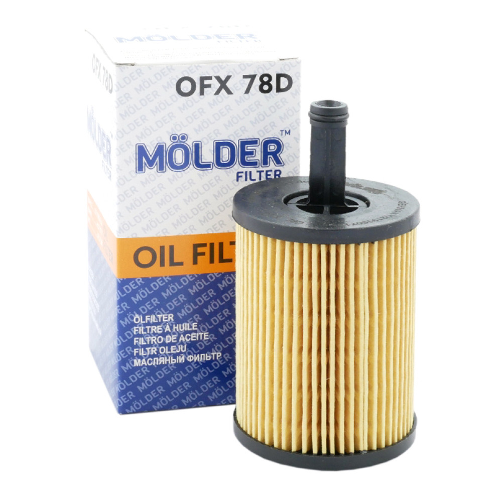 Фільтр масляний Molder Filter OFX 78D (WL7296, OX188DEco, HU7197X)