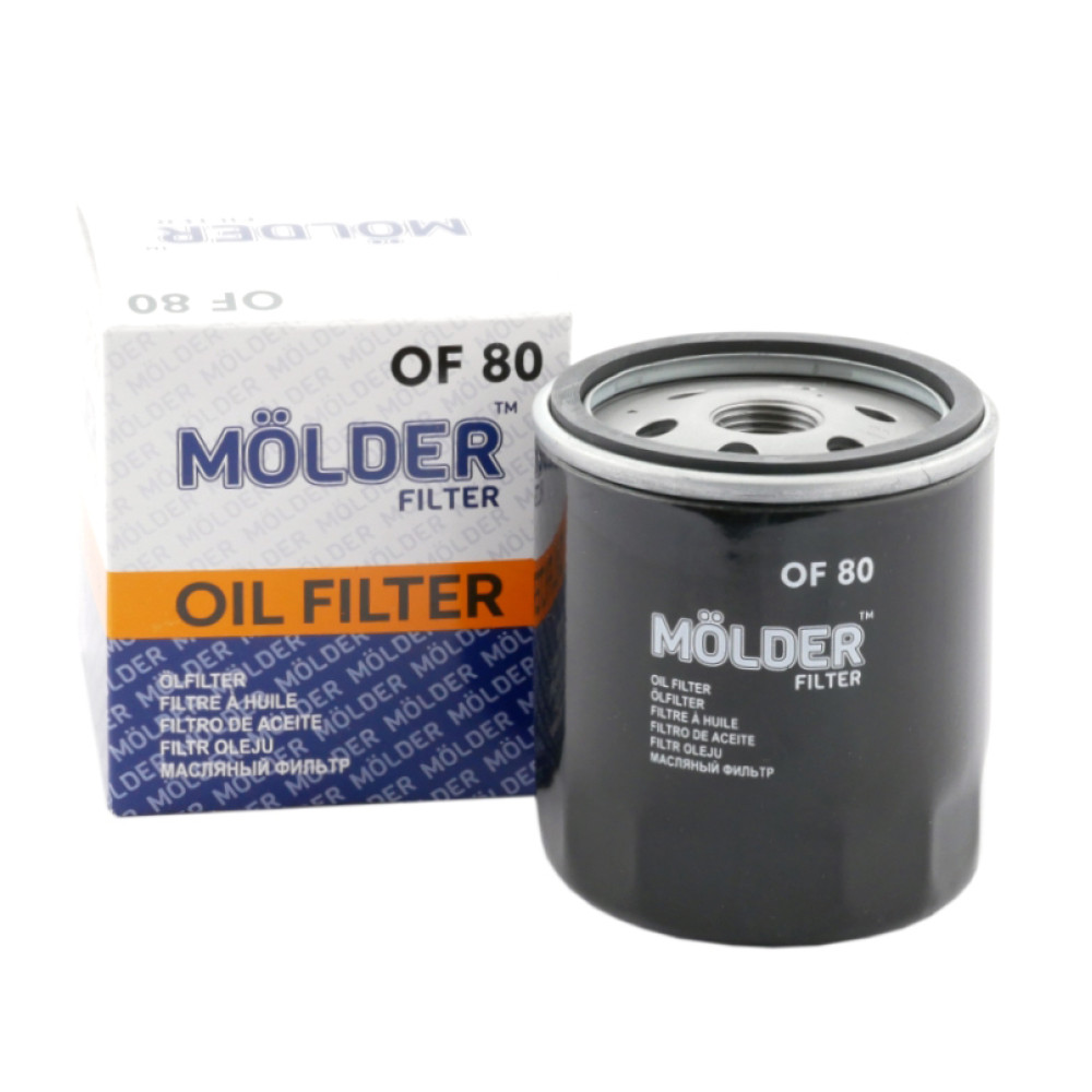 Фільтр масляний Molder Filter OF 80 (WL7129, OC90o. F., W71275)