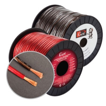 кабель силовий Kicx 4AWG/B- 50m